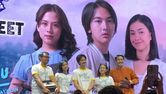 Film Bertaut Rindu Disambut Antusias di KapanLagi Pensi Bareng Fanta 2025