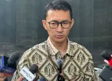 Budi Prasetyo saat jumpa pers
